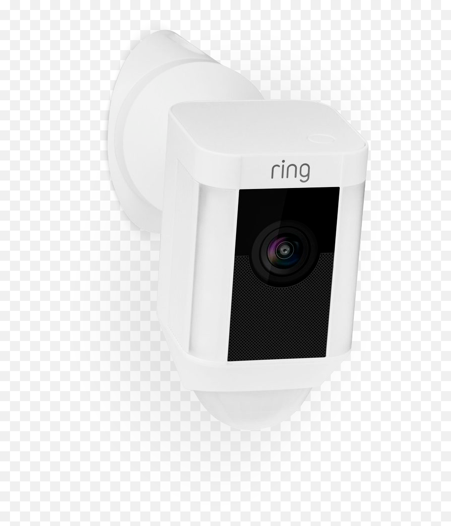 Wall Mount Spotlight Cam Wired Emoji,Black Ring Png