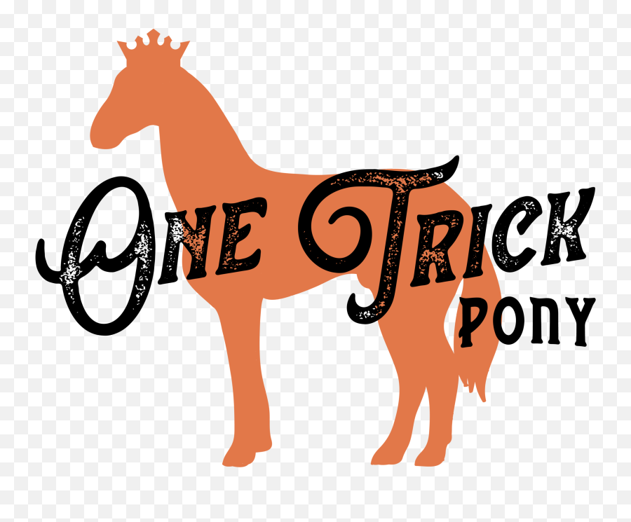 One Trick Pony Emoji,Pony Logo