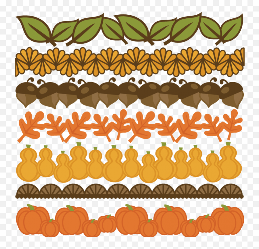Free Thanksgiving Line Cliparts Download Free Clip Art - Cute Fall Clipart Borders Emoji,Happy Thanksgiving Clipart