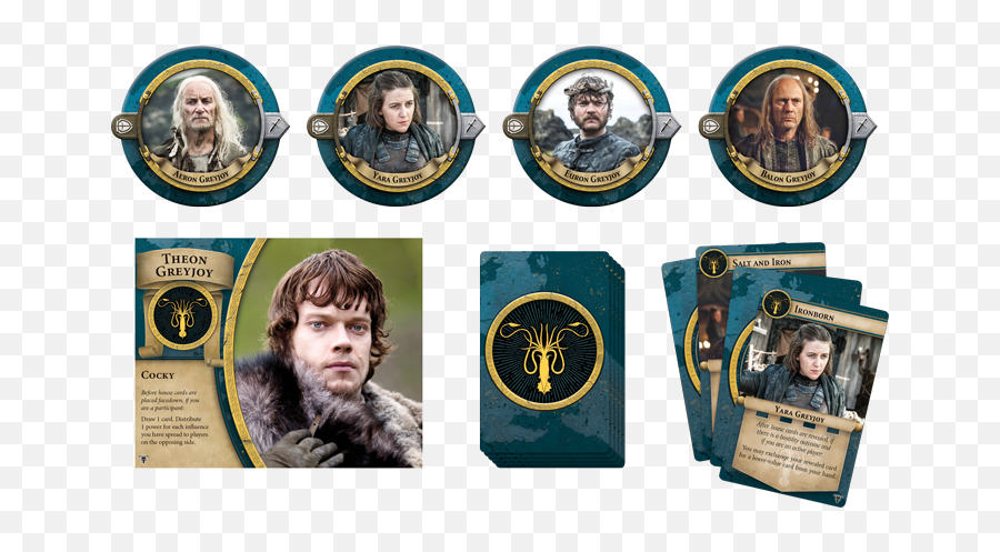 Hbo16 Spread Greyjoy - Badge Emoji,Iron Throne Png