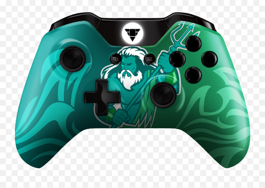 Download Hd Poseiden Esports Xbox One Controller - Overwatch Xbox One Control Overwatch Emoji,Xbox Controller Png