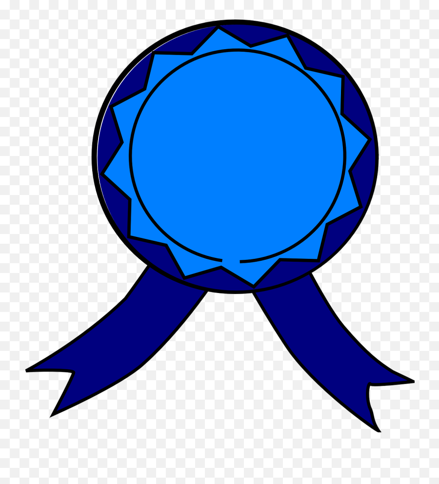 Blue Medal Clip Art At Clker - Blue Medal Clipart Emoji,Medal Clipart