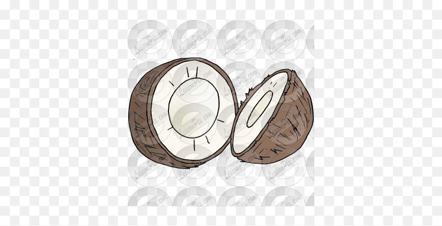 Coconut Picture For Classroom Therapy - Pakistan Monument Emoji,Coconut Clipart