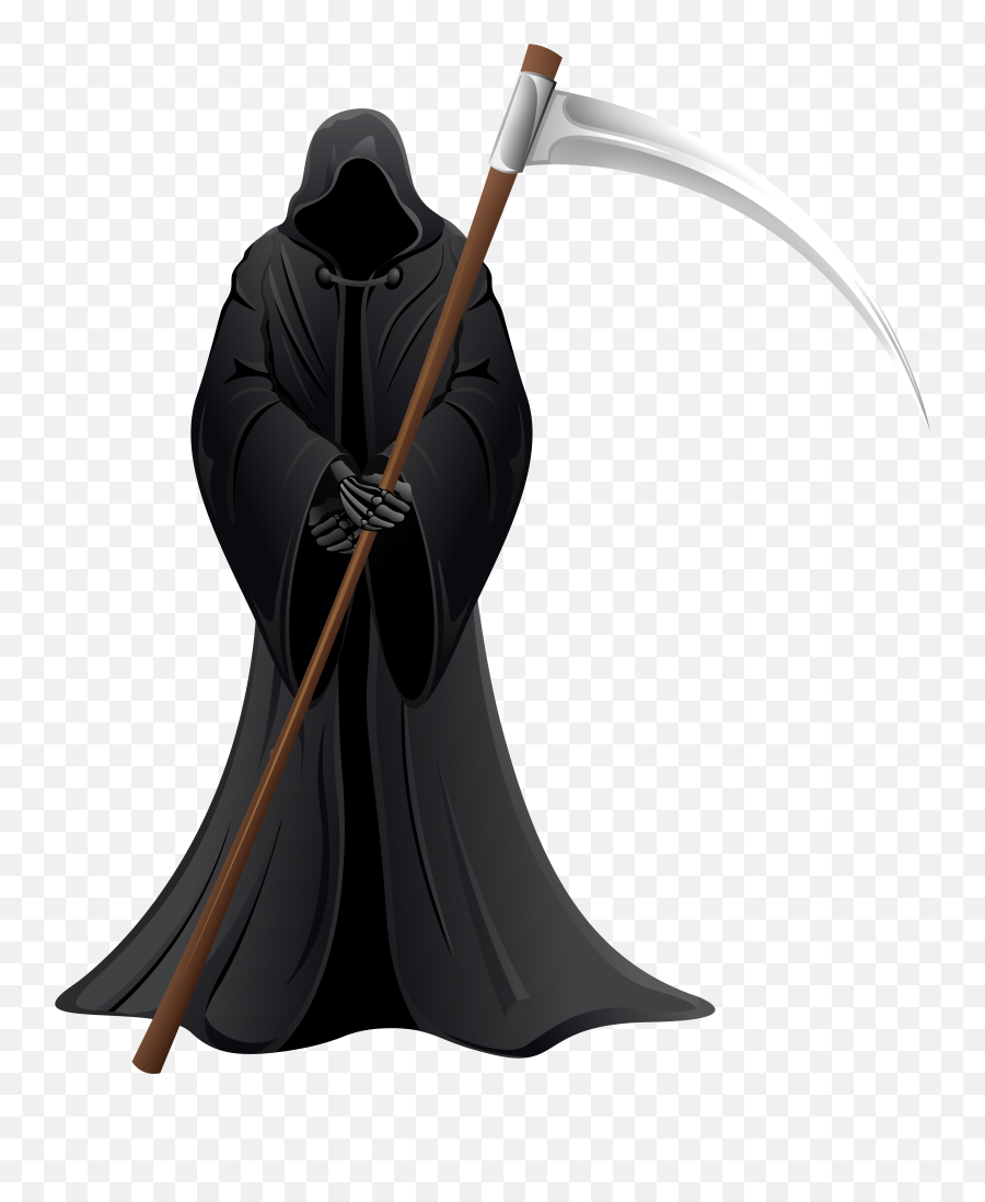 Download Hd Grim Reaper Death Clipart - Grim Reaper Death Clipart Emoji,Death Clipart