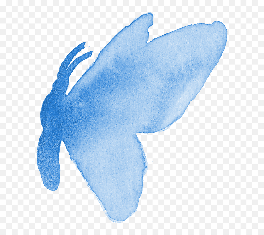 9 Watercolor Butterfly Silhouette Png Transparent - Butterfly Silhouette Watercolor Emoji,Butterfly Silhouette Png