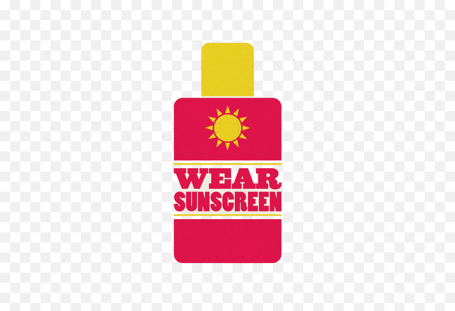 Wear Sunscreen Png U0026 Free Wear Sunscreenpng Transparent - Sunscreen Words Emoji,Sunscreen Clipart