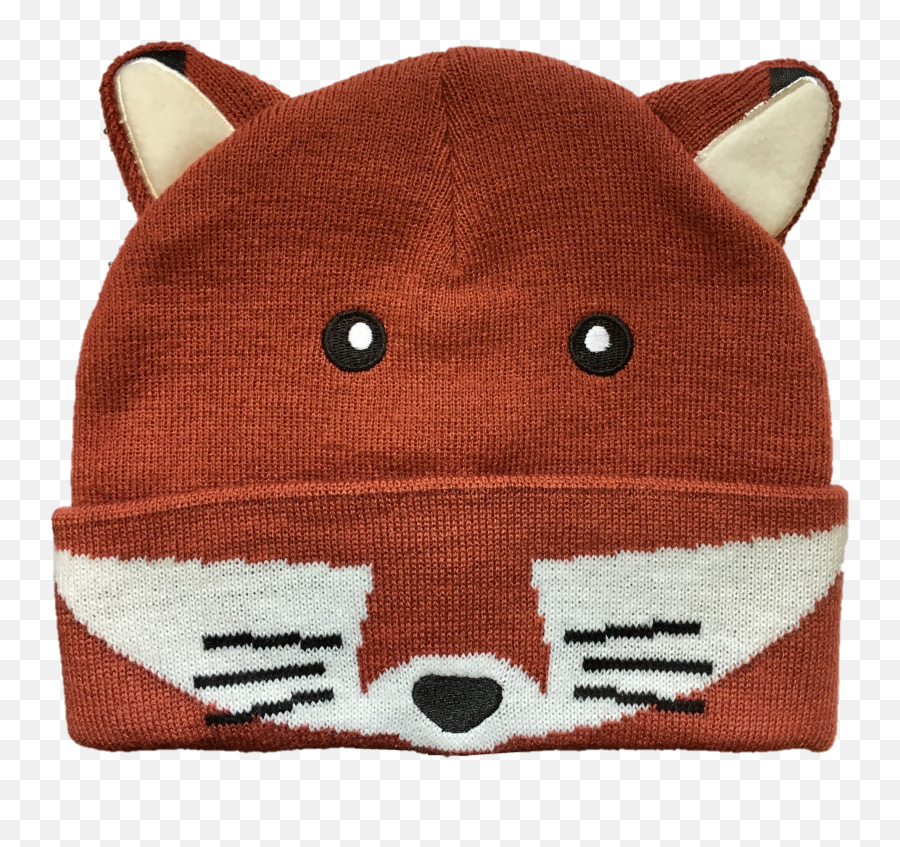Hat - Brown Beanie Hat Fox Emoji,Beanie Png
