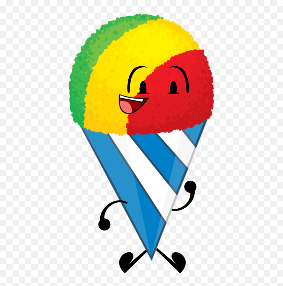 Download New Snowcone Pose - Snow Cone Clipart Full Size Snow Cones Cartoon Transparent Emoji,Cone Clipart