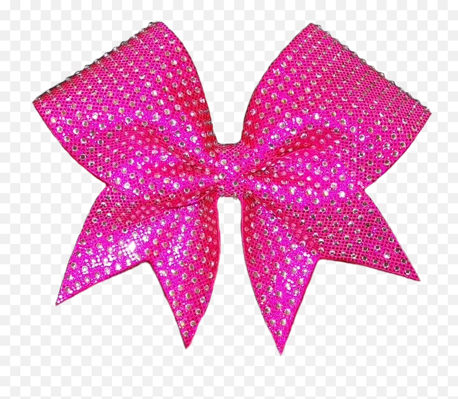 Glitter Bow Ribbon Free Png Image Png Arts - Transparent Cheer Bow Png Emoji,Pink Glitter Png
