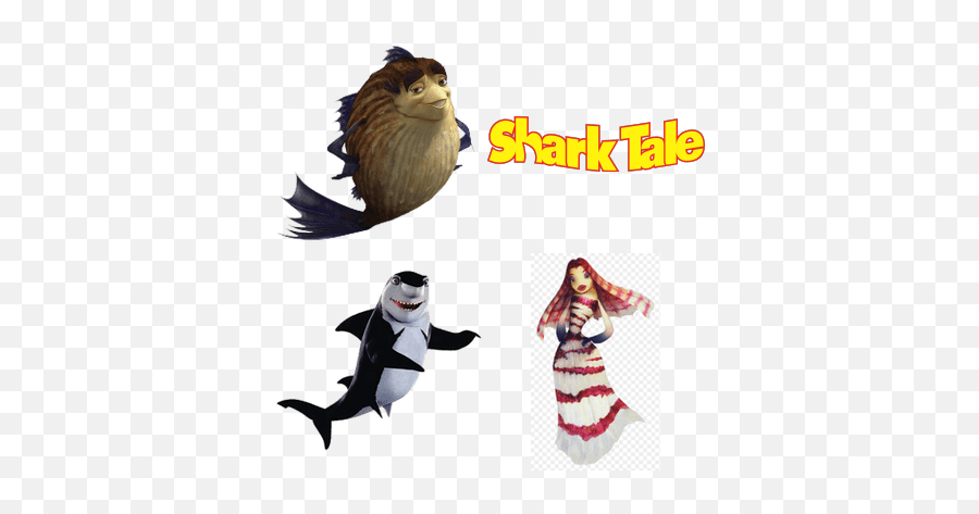 Shark Tale Transparent Png Images - Page2 Stickpng Shark Tale Characters Emoji,Shark Transparent Background