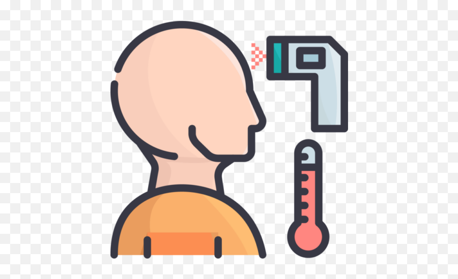Covid - 19 Dental Updates Phc Iowa Scan Temperature On Head Emoji,Patience Clipart