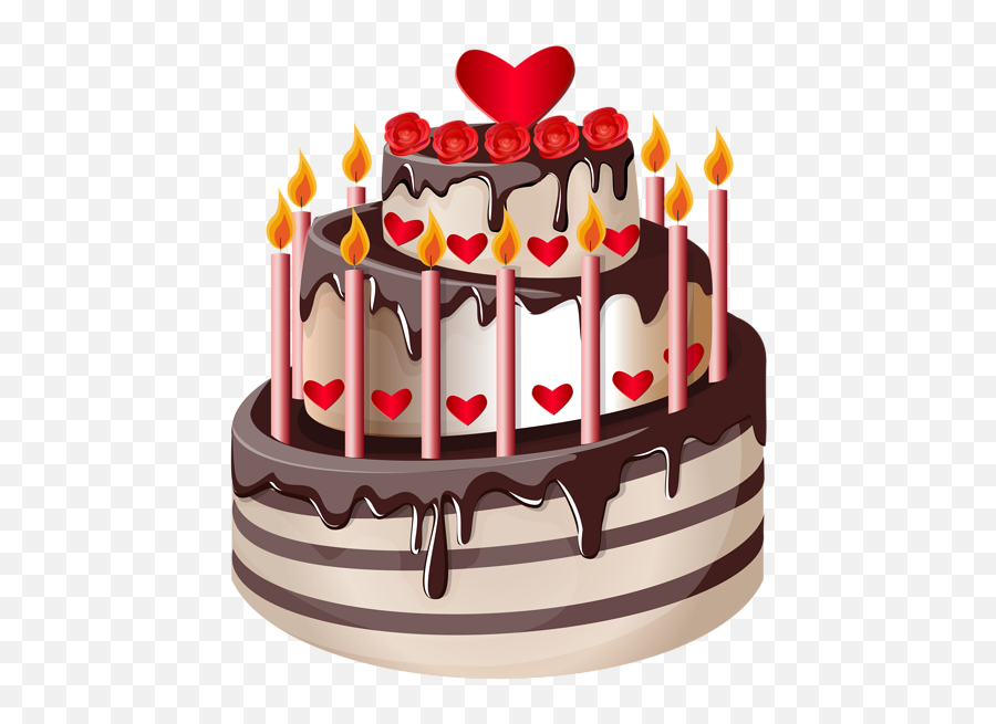 Birthday Cake Clip Art Image Birthday Cake Clip Art Cake - Happy Birthday Cake Png File Emoji,Birthday Cake Png