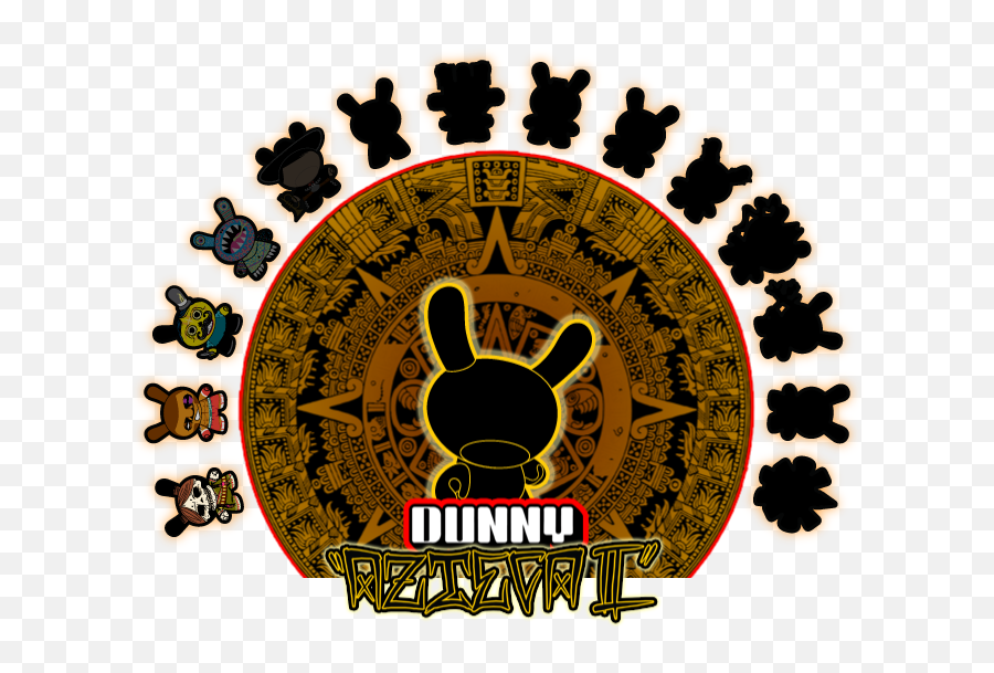 Ubisoft Logo - Kidrobot Batman Classic Joker Dunny Vinyl Aztec Calendar Sticker Emoji,Ubisoft Logo