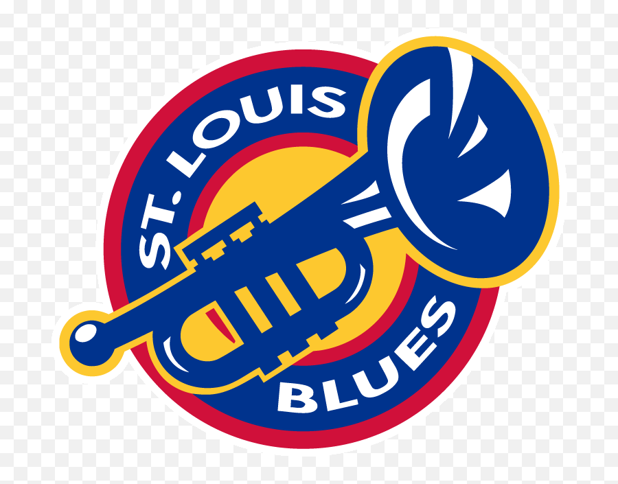 Nhl Logos Stl Blues - Old St Louis Blues Logo Emoji,St Louis Blues Logo