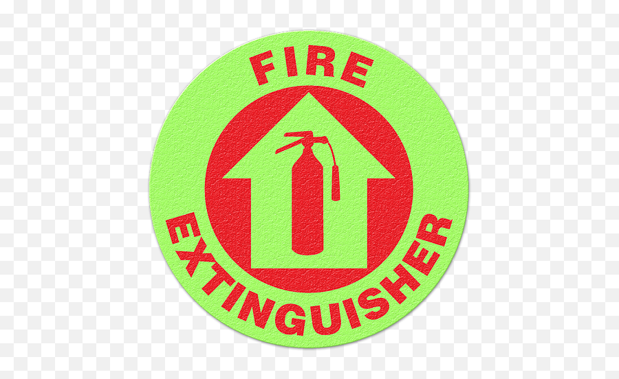 Fire Extinguisher Glow Floor Sign Incom - Manufacturing Emoji,Fire Extinguisher Logo