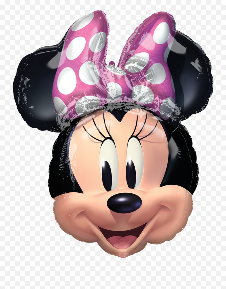 Minnie Mouse Head Mini Shape Balloon - Walmartcom Emoji,Happy Pickle Clipart