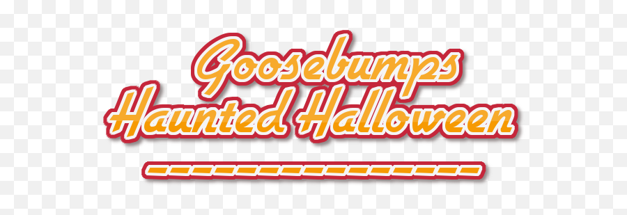 Goosebumps Haunted Halloween Logo Big - Goosebumps 2 Language Emoji,Halloween Logo