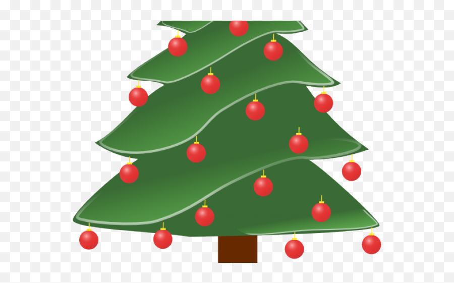 Peace Symbol Clipart Christmas - Pine Tree Christmas Clipart Emoji,Clipart Of Christmas