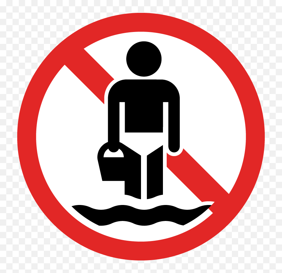Swim And Soak - Yellowstone National Park Us National Emoji,Do Not Symbol Transparent
