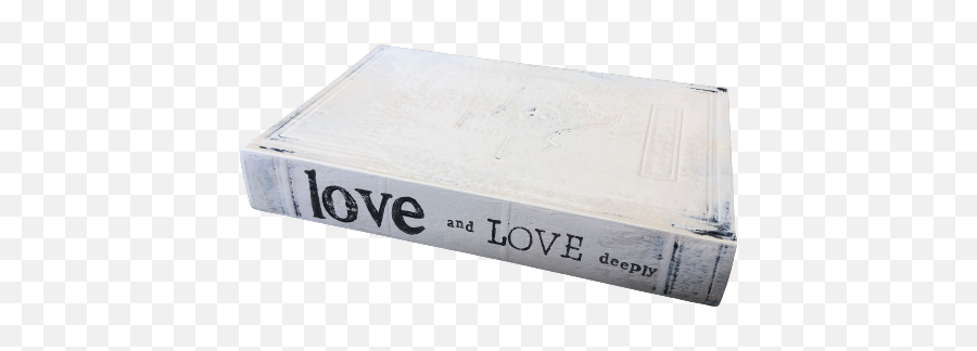 Painted Book - Love And Love Deeply Emoji,Painted X Png