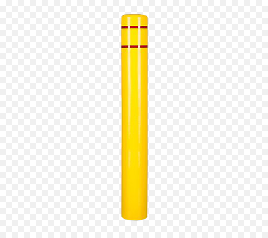 Post Guard Cl1386 - A 7 X 60 Yellow With Red Tape Post Emoji,Red Tape Png