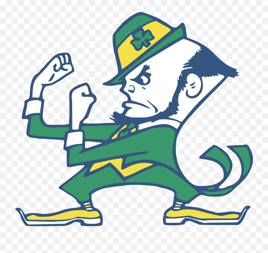 Notre Dame Fighting Irish Logo Png - Logo Fighting Irish Notre Dame Football Emoji,Fighting Irish Logo
