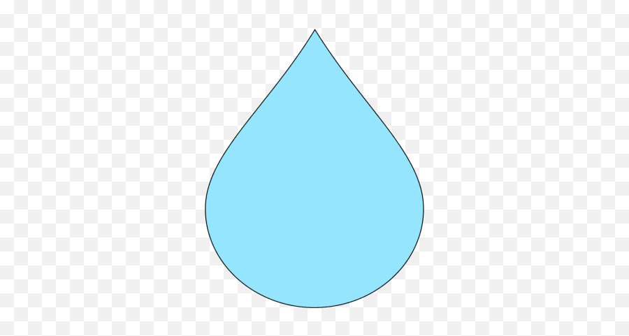 Raindrop Clipart Free Images 4 - Rain Drop Graphic Emoji,Raindrop Clipart