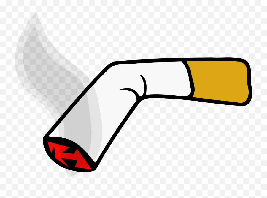 Free Clip Art - Solid Emoji,Cigarette Clipart
