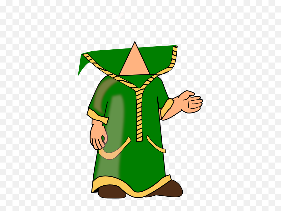 Wizard Green Headless Clip Art - Headless Man Clipart Headless Body Clipart Emoji,Wizard Clipart