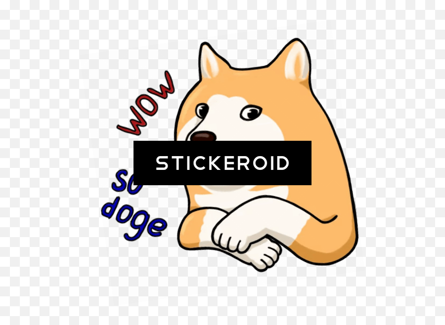 Doge Wow Meme - Queen Of The Day Sticker Transparent Language Emoji,Doge Transparent