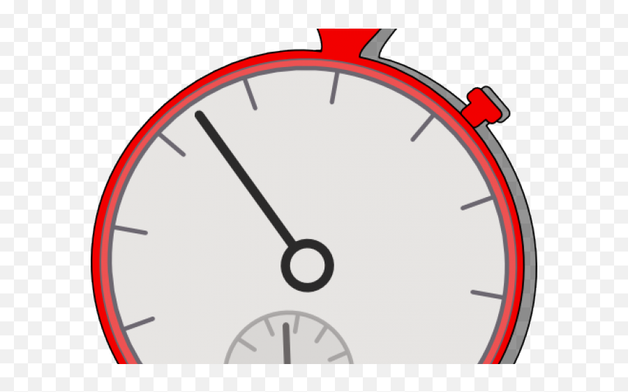 Download Stopwatch Clipart - Fuel Gauge Digital Red Emoji,Stopwatch Clipart