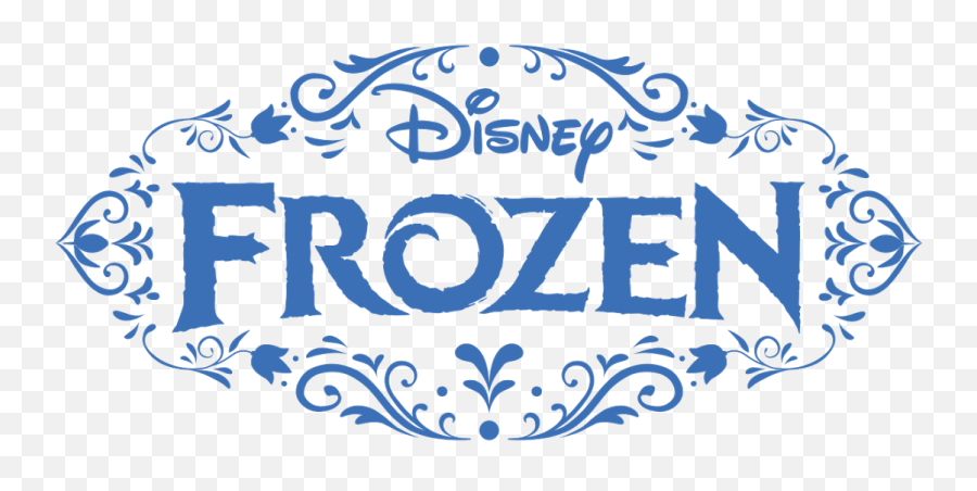 Frozen Franchise - Wikipedia Frozen Logo Emoji,Disney Castle Logo
