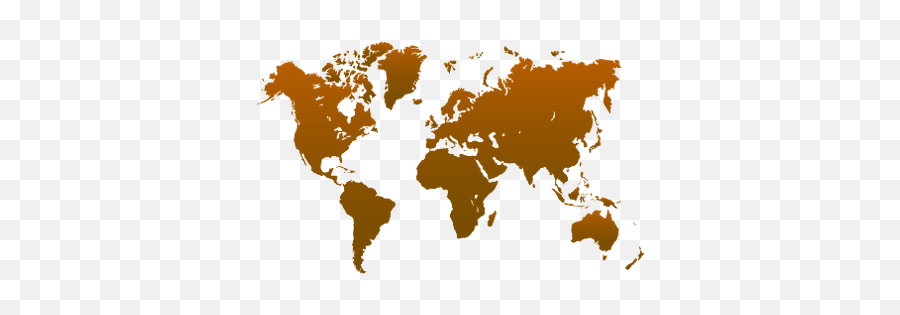 World Map Transparent Png - World Map Blue Silhouette Emoji,World Transparent Background