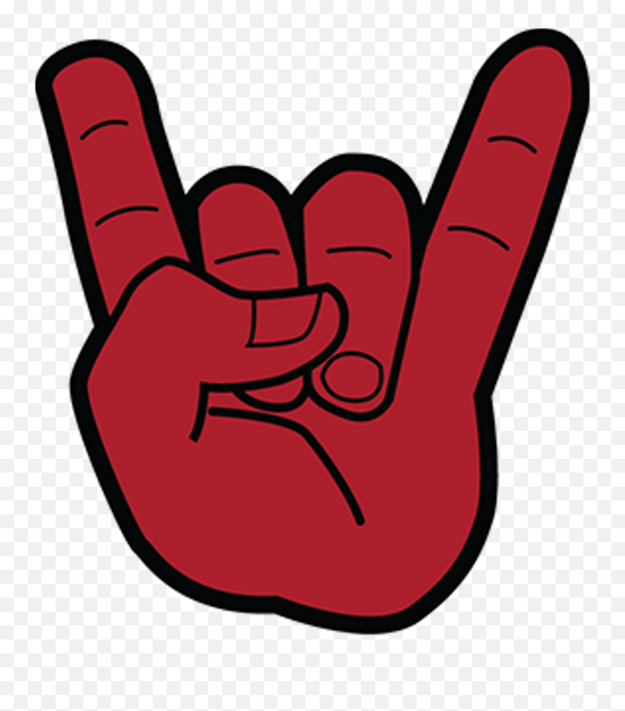 Rockstar Hand Sign Png Clipart - Rock Star Hand Png Emoji,Rockstar Clipart
