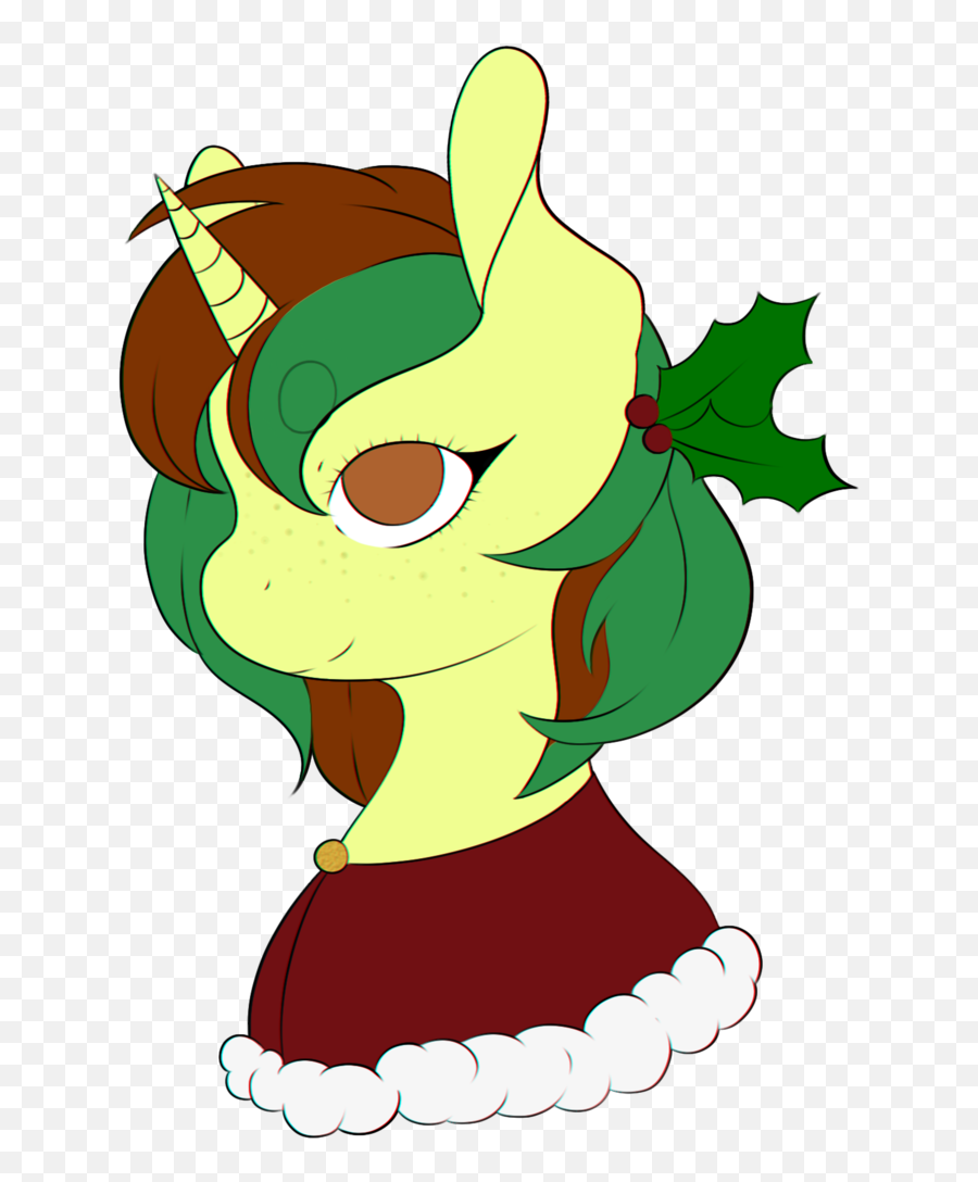 Download Christmas Unicorn Transparent Background 1629784 - Fictional Character Emoji,Unicorn Transparent Background
