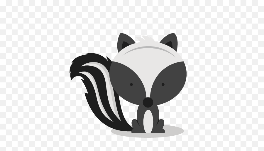 Library Of Woodland Skunk Animals Vector Royalty Free - Cute Woodland Skunk Clipart Emoji,Animals Clipart