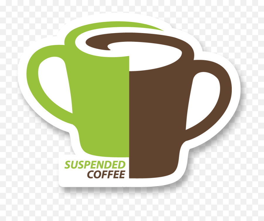 Suspended Coffee Hq Suspended Coffee Coffee Stickers - Serveware Emoji,Goodwill Logo
