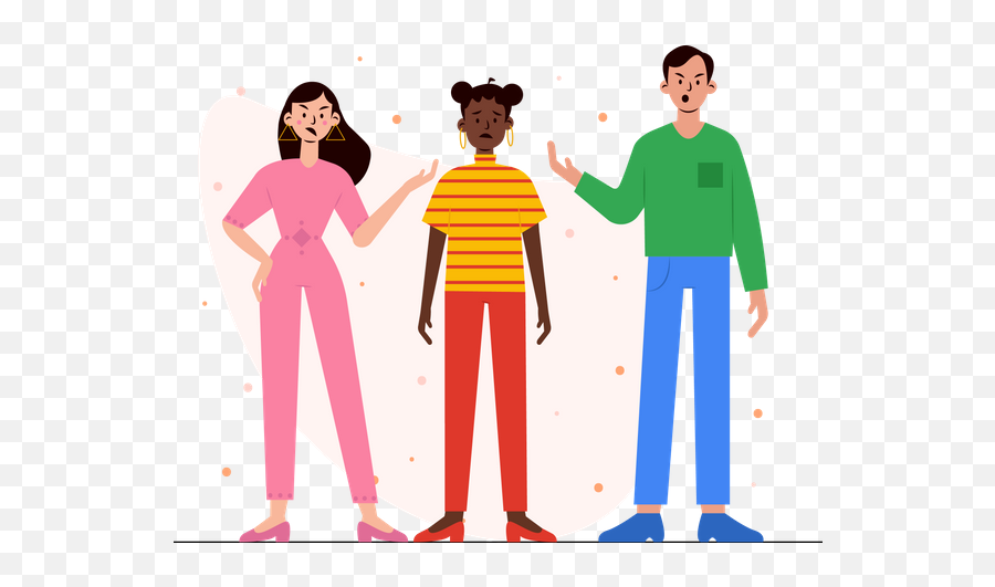 Best Free Helping Others Illustration Download In Png - People Of Color Illustration Png Emoji,Helping Others Clipart