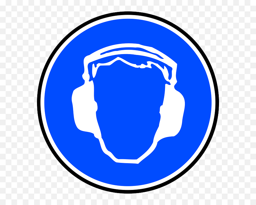 Mandatory Ear Protection Clip Art At Emoji,Protection Clipart