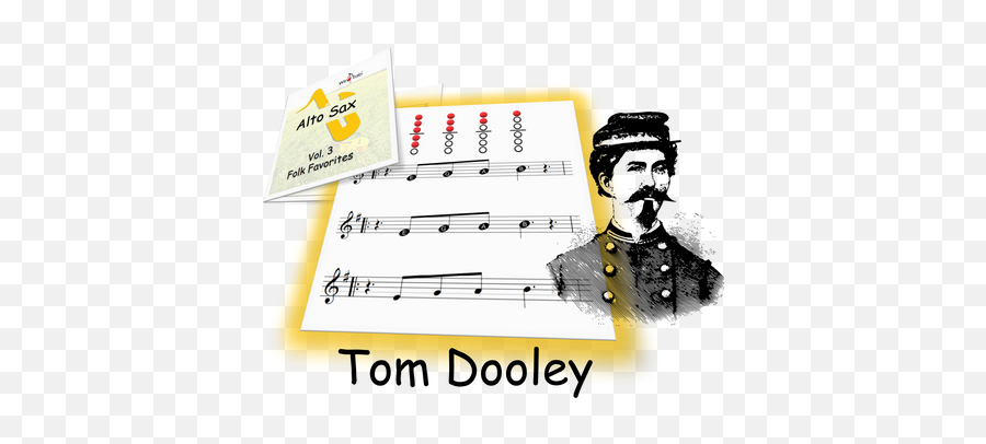 Tom Dooley - Alto Emoji,Sax Clipart