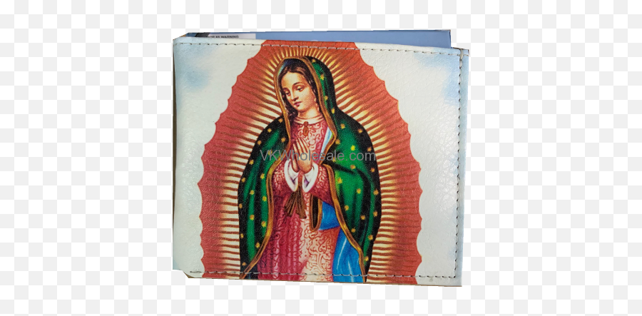 Our Lady Of Guadalupe Virgin Mary Leather Wallet Emoji,Virgen De Guadalupe Png