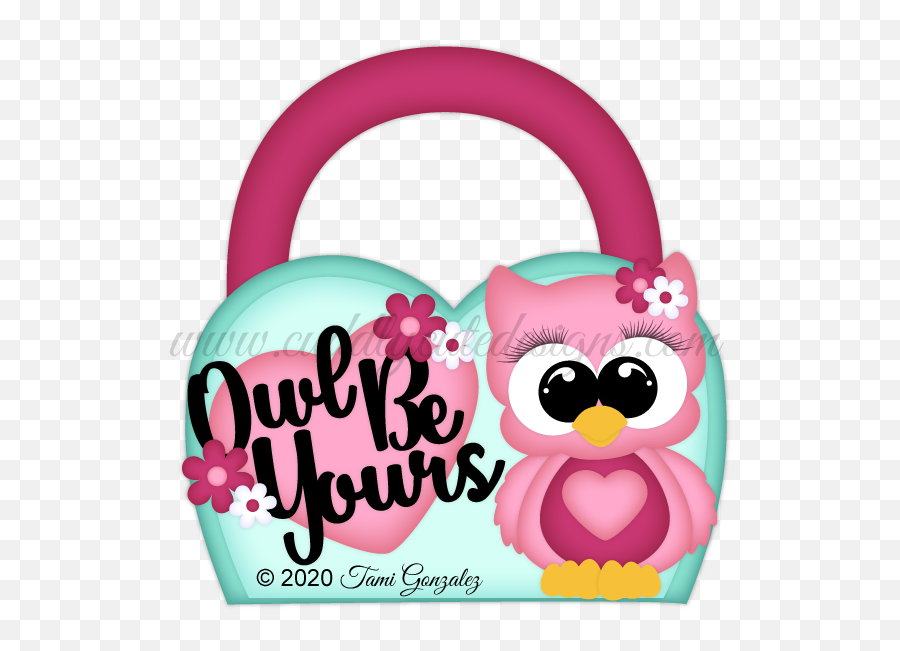 Vday Owl Treat Bag Emoji,Owl Eyes Clipart
