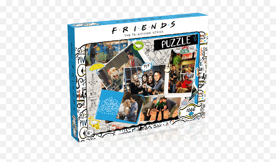 Friends Scrapbook 1000pc Puzzle - Merchoid Emoji,Scrapbook Png