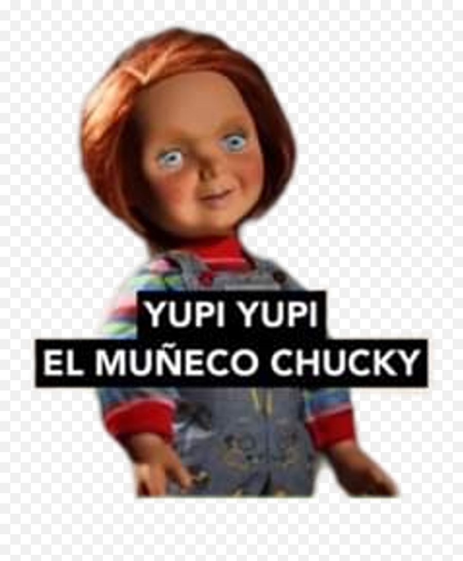 Chucky Png Image With No Background - Yupi Yupi El Muñeco Chucky Sticker Emoji,Chucky Png