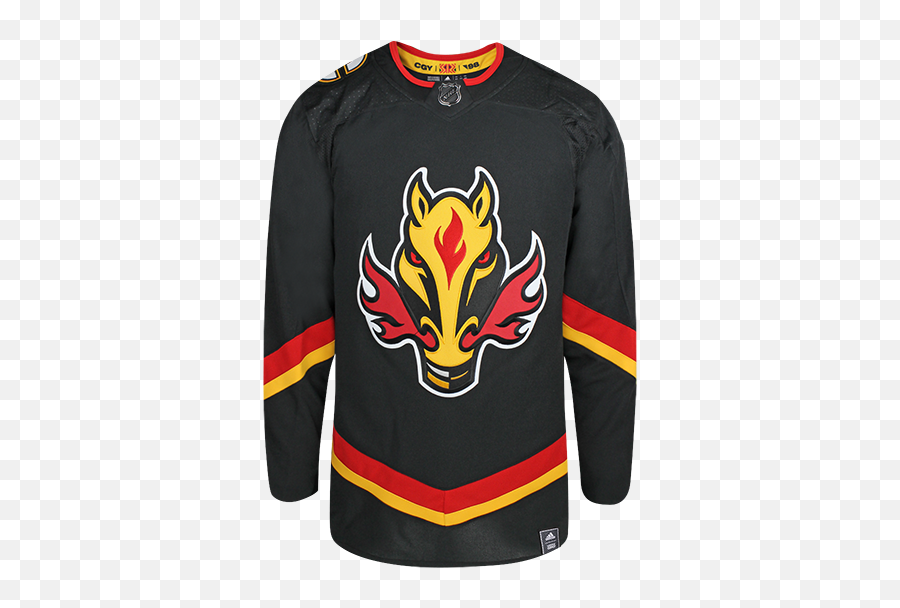 Calgary Flames 2020 Reverse Retro Nhl - Calgary Flames Blasty Logo Emoji,Calgary Flames Logo