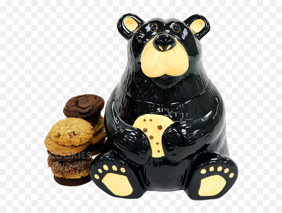 Cookie Jar - Bear Cookies By George Bear Cookie Jar Emoji,Cookie Jar Logo