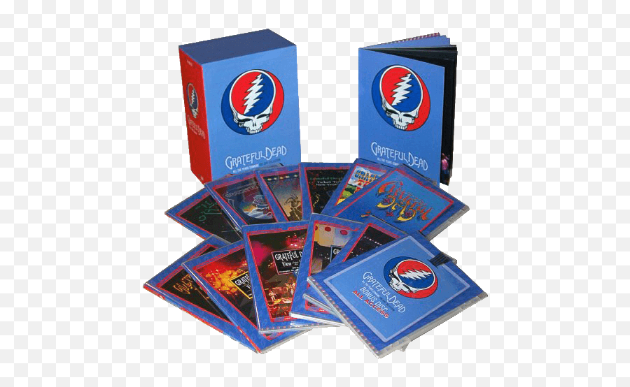Grateful Dead Of The Day - Grateful Dead All The Years Combine The Dvd Collection Emoji,Grateful Dead Logo