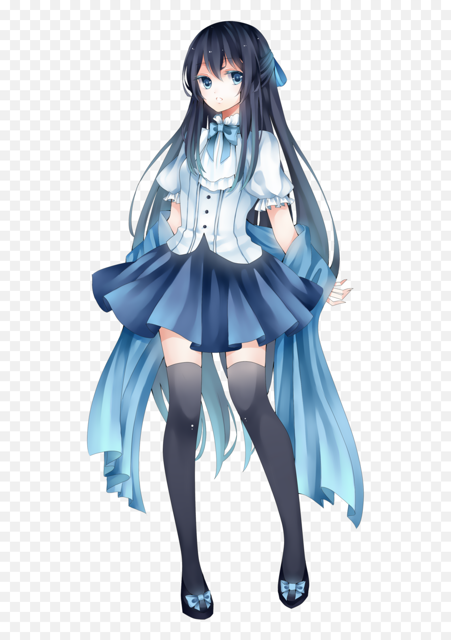 Anime Girl Png - Transparent Background Anime Girl Png Emoji,Anime Girl Transparent Background