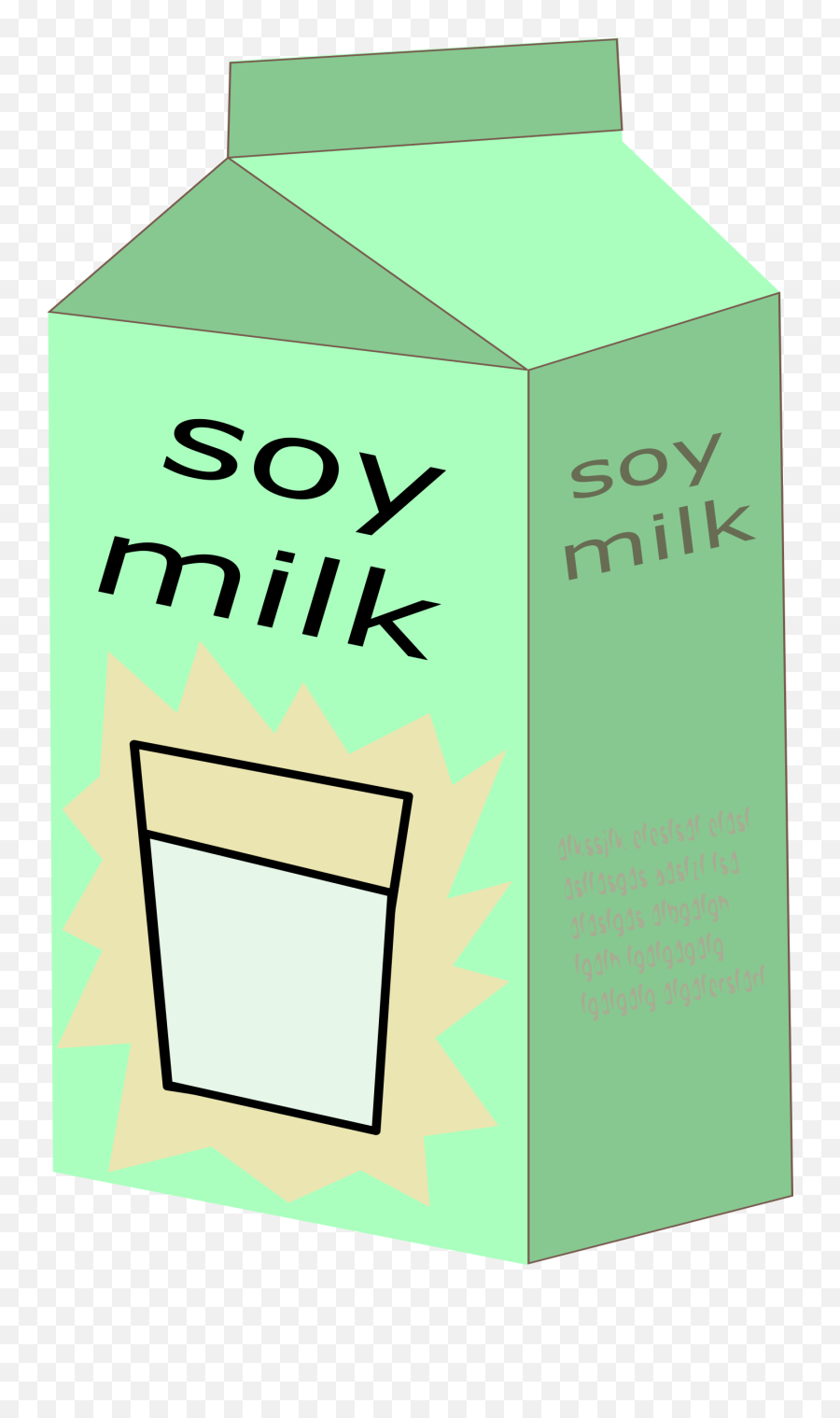 Clipart Milk Soy Milk Clipart Milk Soy - Soy Milk Clipart Emoji,Milk Clipart