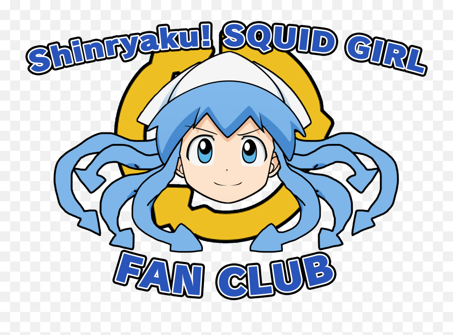 Squid Girl Fan Club - Squid Girl Logo Emoji,Squid Logo